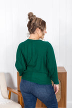 Just Saying Fall Dolman Top