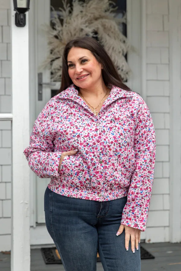 Spring Into Floral Jacket