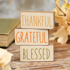 Fall Words Mini Block