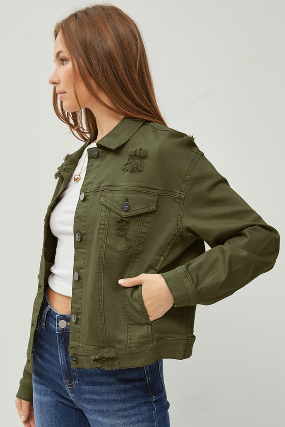 Simply Sweet Risen Denim Jacket