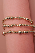 Multi Layer Ball Chain Beaded Bracelet