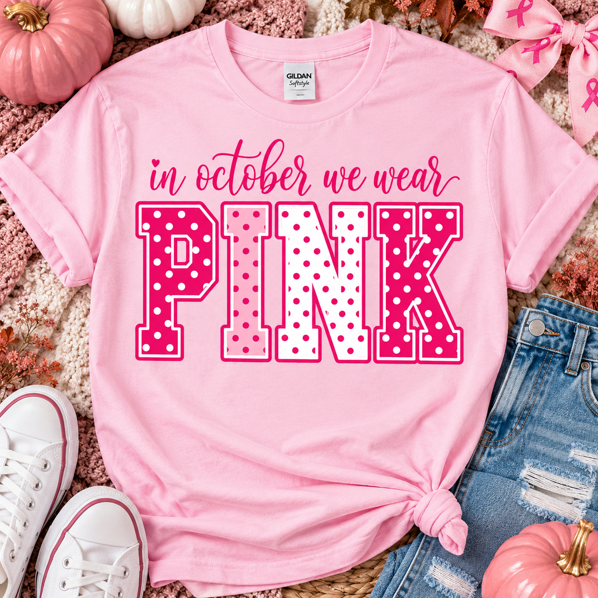 We Wear Pink Graphic Tee