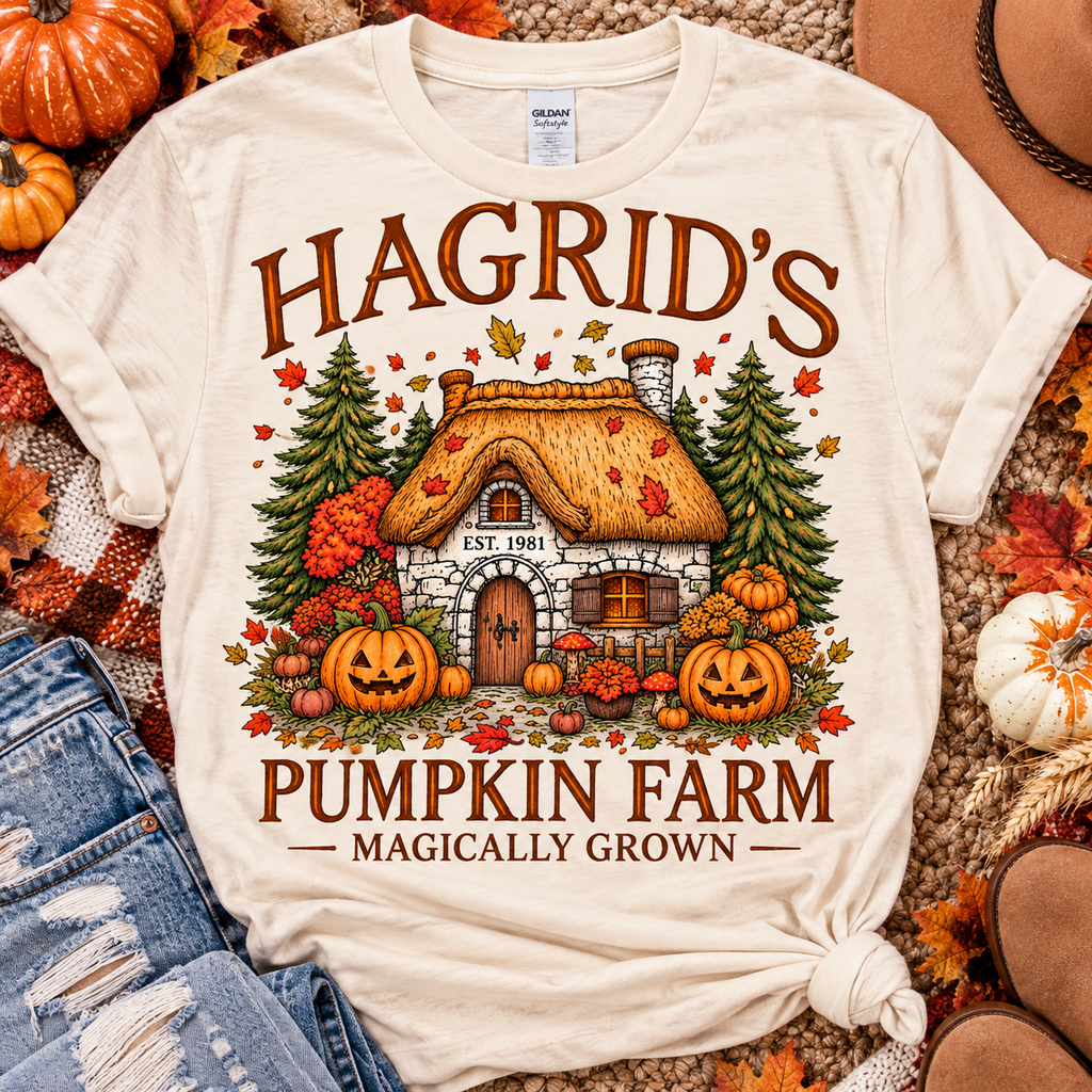 Hagrids Pumpkin Farm Graphic Tee