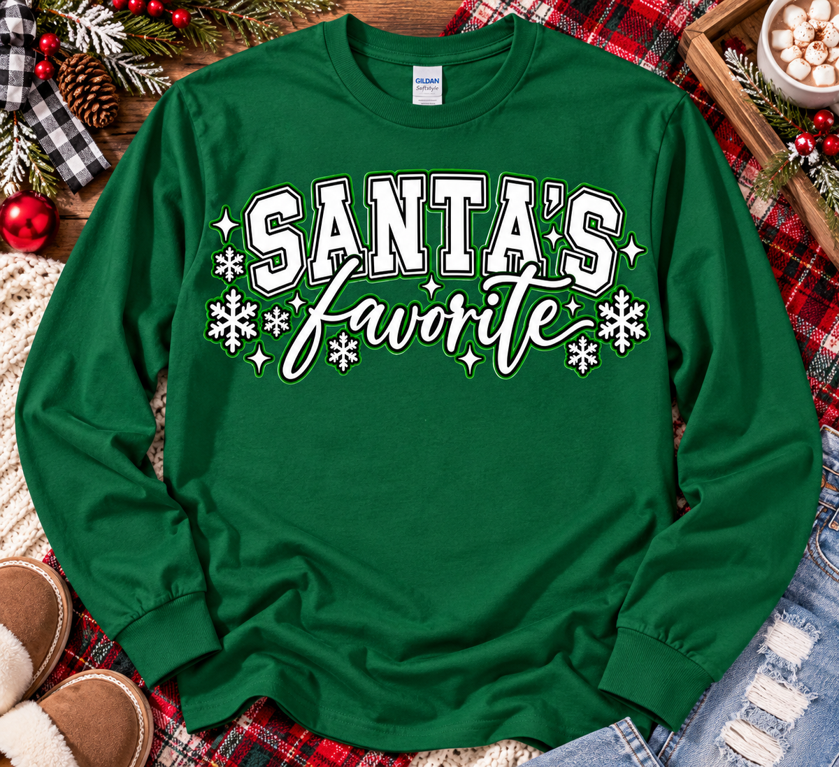 Santa's Favorite Graphic Tee
