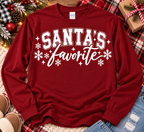 Santa's Favorite Graphic Tee