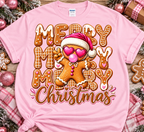 Merry Gingerbread Graphic Tee