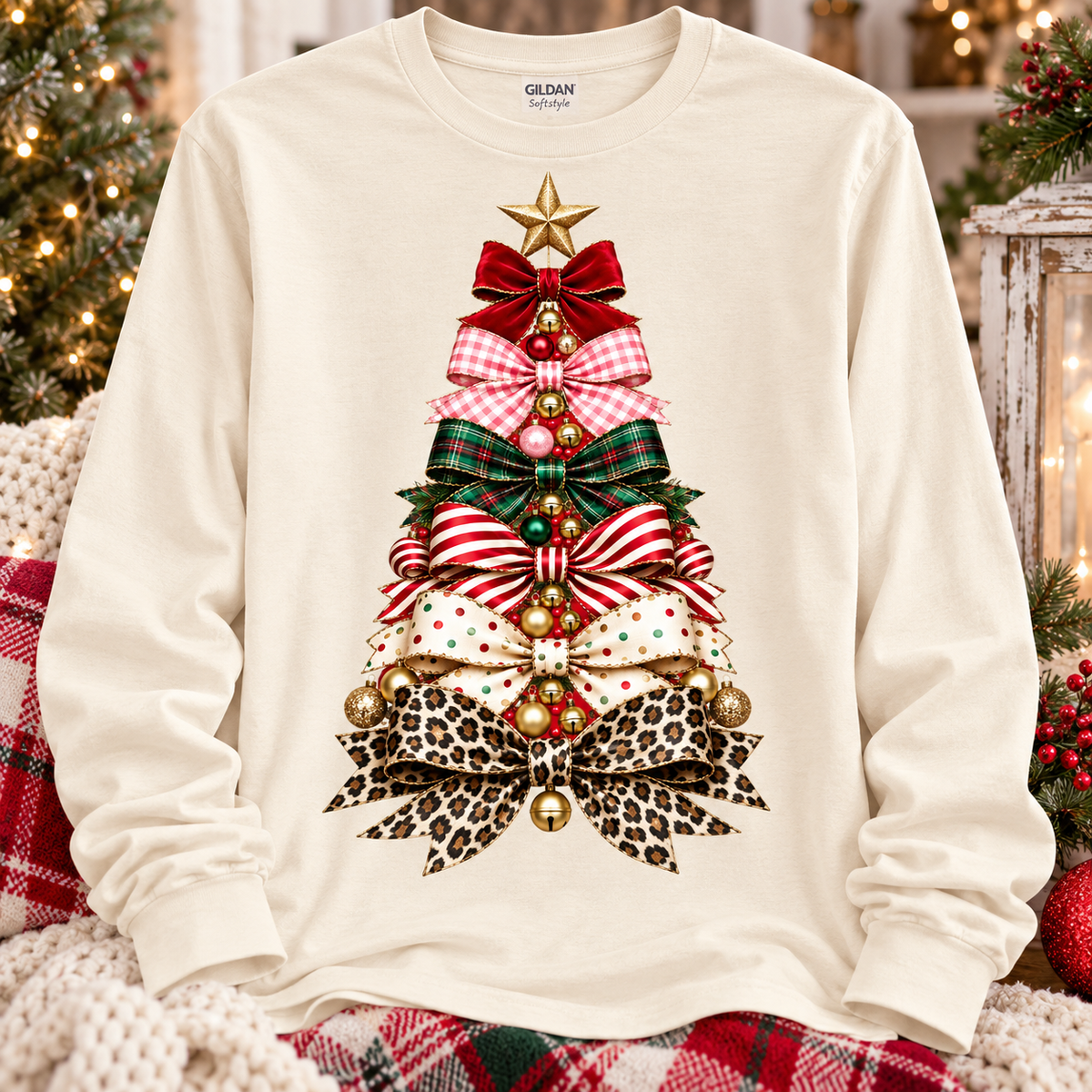 Holiday Bow Graphic Tee