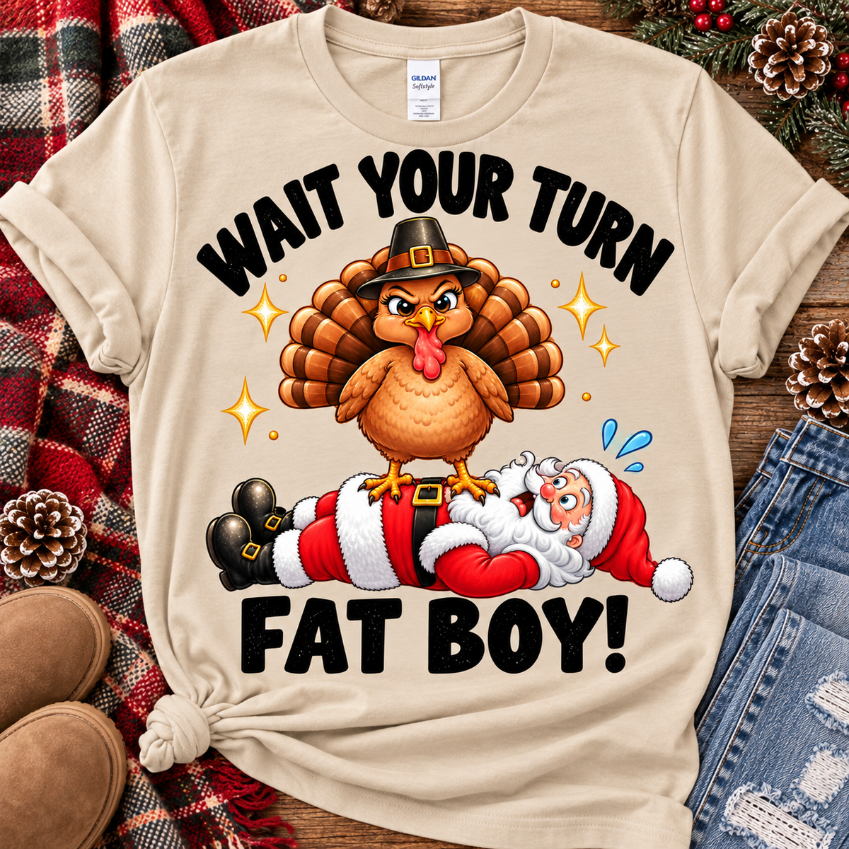 Wait Your Turn Graphic Tee