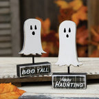 Happy Haunting Ghost Pedestals