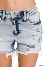 Southern Destination Zenana Denim Shorts