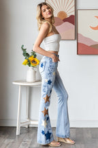 Oli And Hali Star Patchwork Jeans