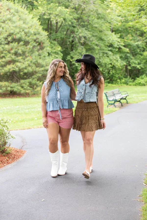 Every Aspect Bow Tie Top