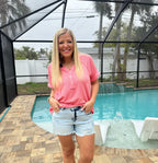 Southern Destination Zenana Denim Shorts