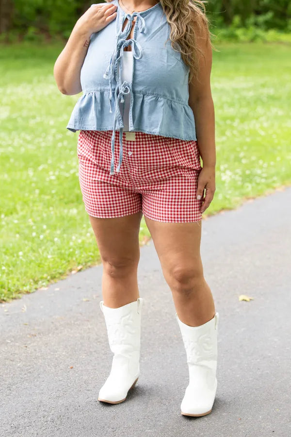 Every Aspect Bow Tie Top