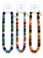 Multi Shape Mixed Bead Necklace