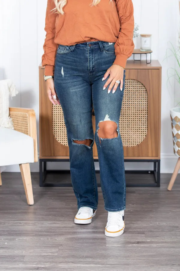 The Charlotte Judy Blue Dad Jeans