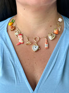 Western Boot & Multi Charm Choker