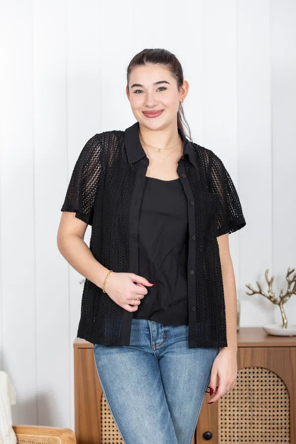 My Kind Of Girl Crochet Top