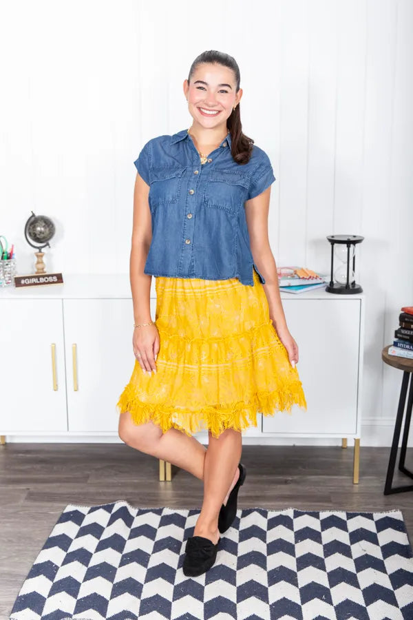 Sunflower Beauty Skirt