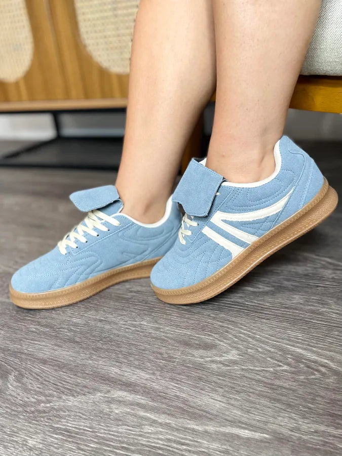 Feeling The Blue Sneakers