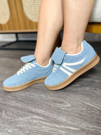 Feeling The Blue Sneakers