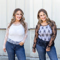 Sheer Intentions Lace Top