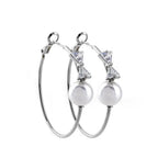 BRIDAL BOW EARRINGS