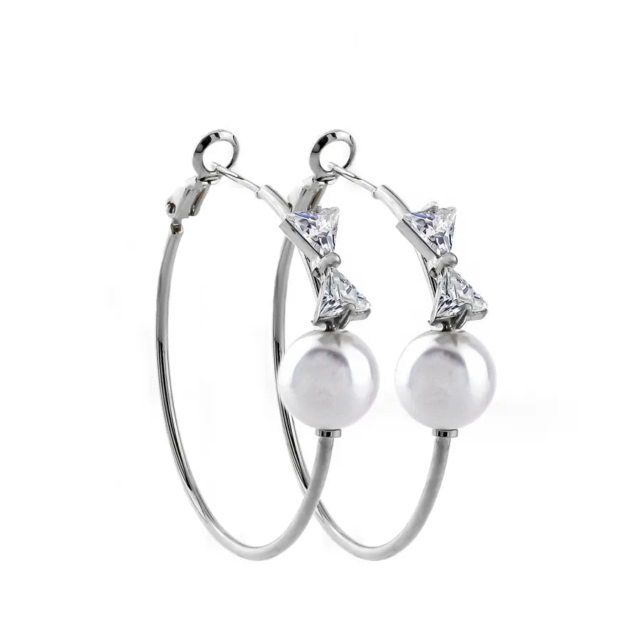 BRIDAL BOW EARRINGS