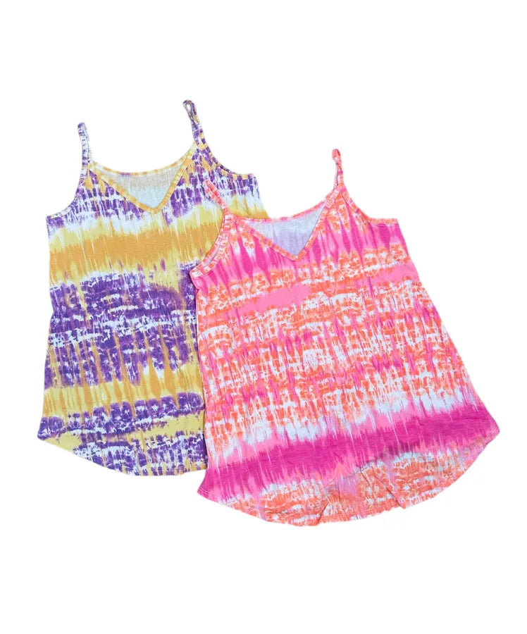 Burst Of Color Reversible Spaghetti Cami