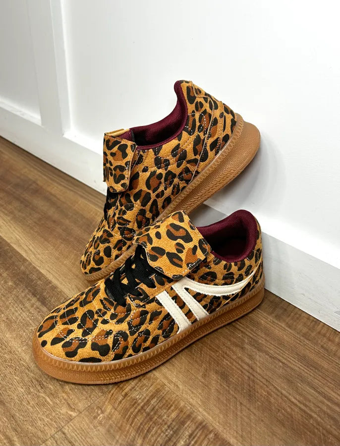 Walk With Sass Leopard Sneakers