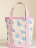 Mini Sea Shell Canvas Tote