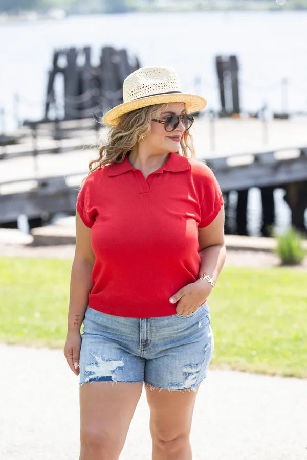 Scarlett Breeze Polo Top