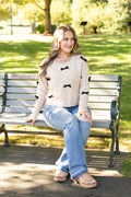 Truly Gifted Bow Sweater
