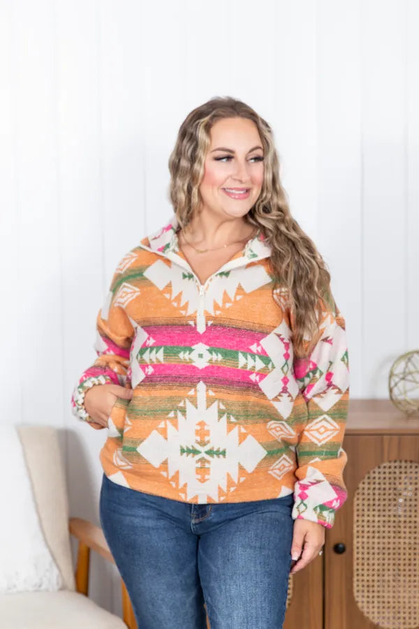 Sherbert Sunset Pullover