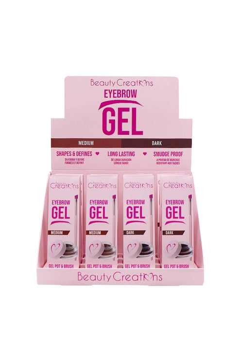 Eyebrow Gel Pot & Brush Set