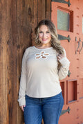 Disco Daisy Knit Top
