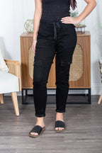 The Jenna Cuffed Judy Blue Cargo Jogger