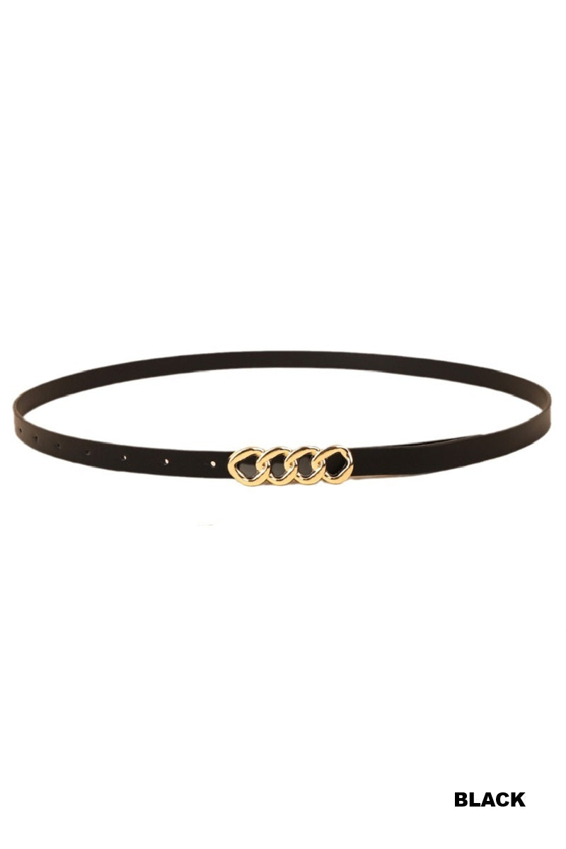 Chain Buckle Fashion Belt