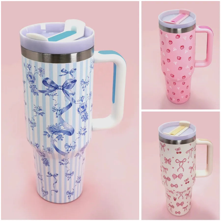 Sip And Bloom 40 oz Tumbler