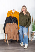 Switching Lanes Zip Up Hoodie