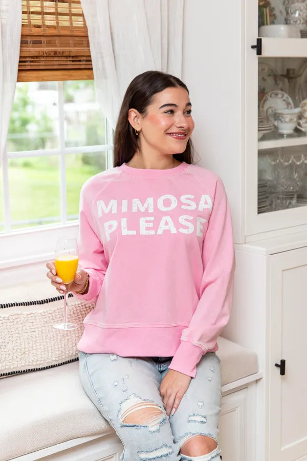 Mimosa Please Pullover