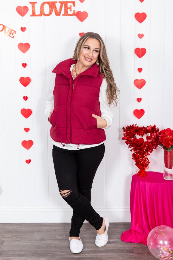 The Winter Wishes Puffer Vest