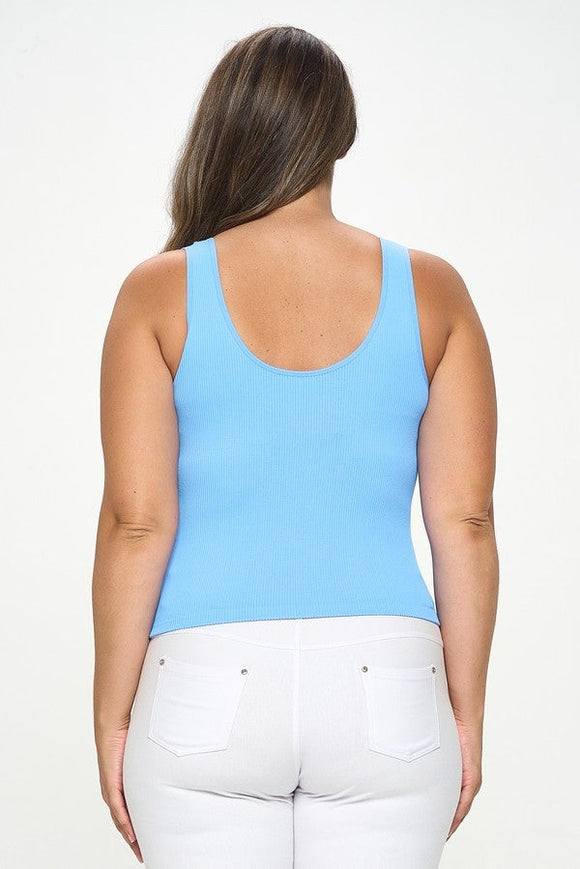 Your New Go To Reversible Ribbed Tank