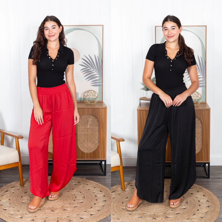 Look Your Best Wide Leg Pants