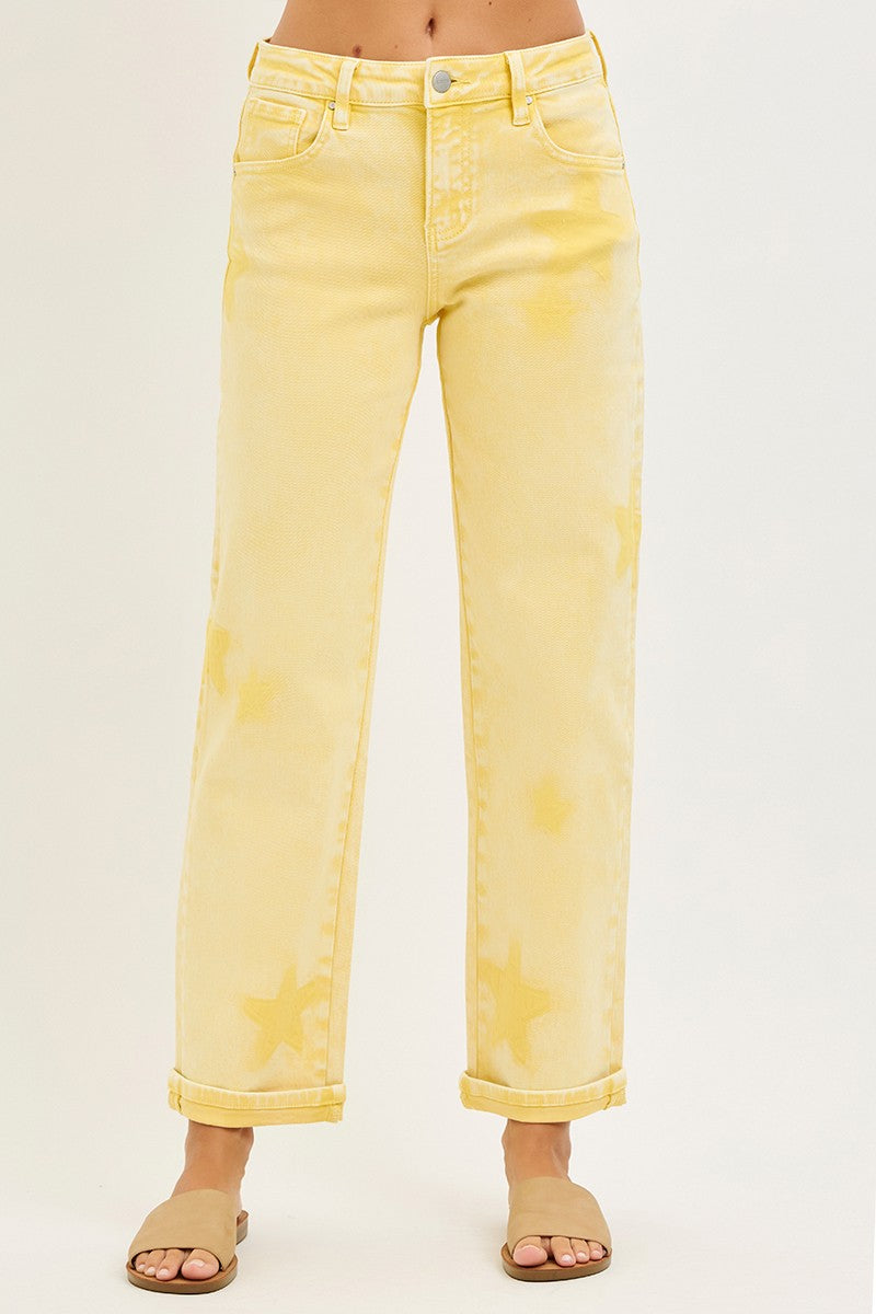 Daydream Star High Rise Risen BF Jeans