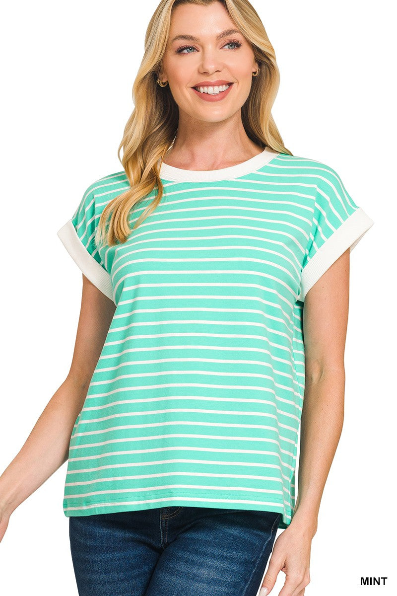 Saltwater Stripes Top