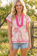 Crowd Pleaser Floral Top