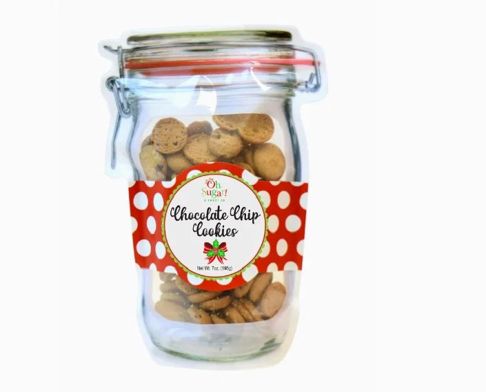 Holiday Mason Jar Cookies