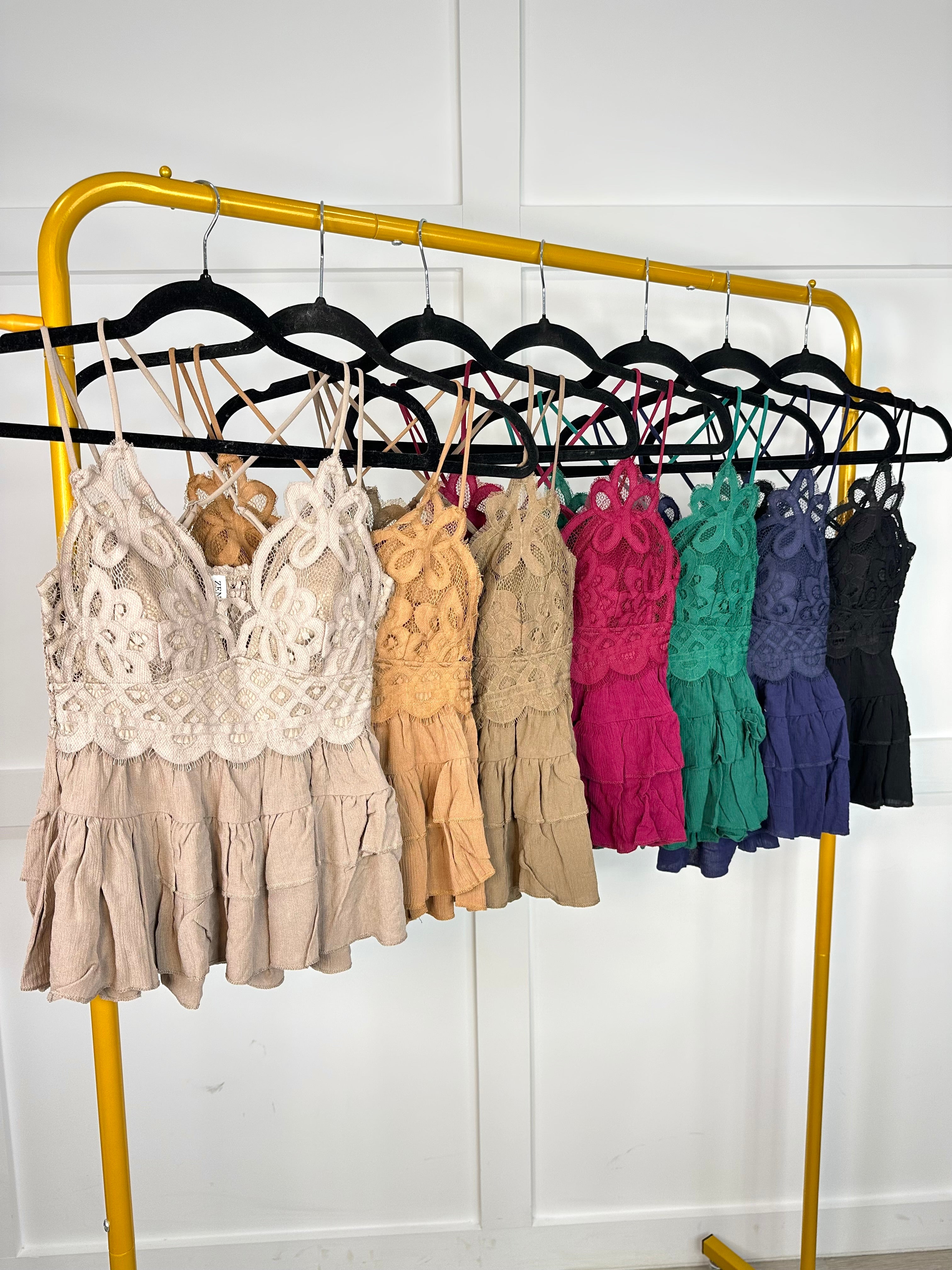 Lace To The Finish Top
