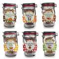 Small Mason Jar Cookie Pouches